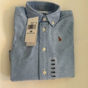 Ralph Lauren baby The Iconic Oxford Shirt 12M